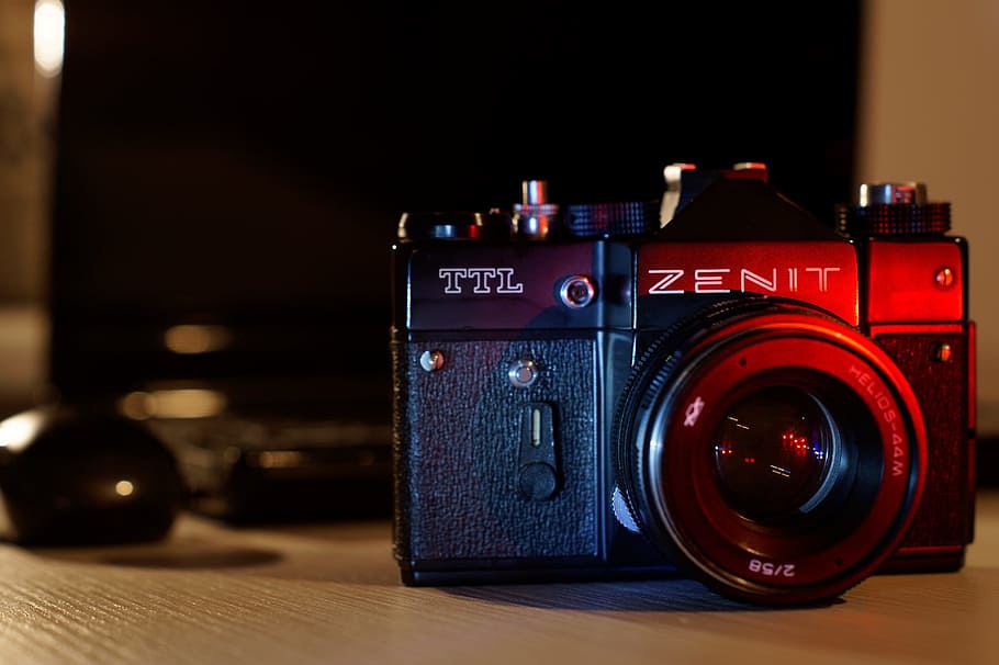 vintage camera, classic, antique, retro, technology, lens - optical instrument HD wallpaper