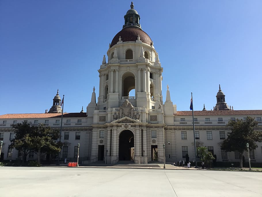 HD wallpaper: pasadena, city hall, government, architecture, municipal ...