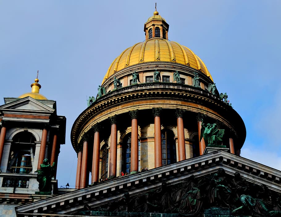 peter, saint isaac's cathedral, dome, architecture, built structure HD wallpaper