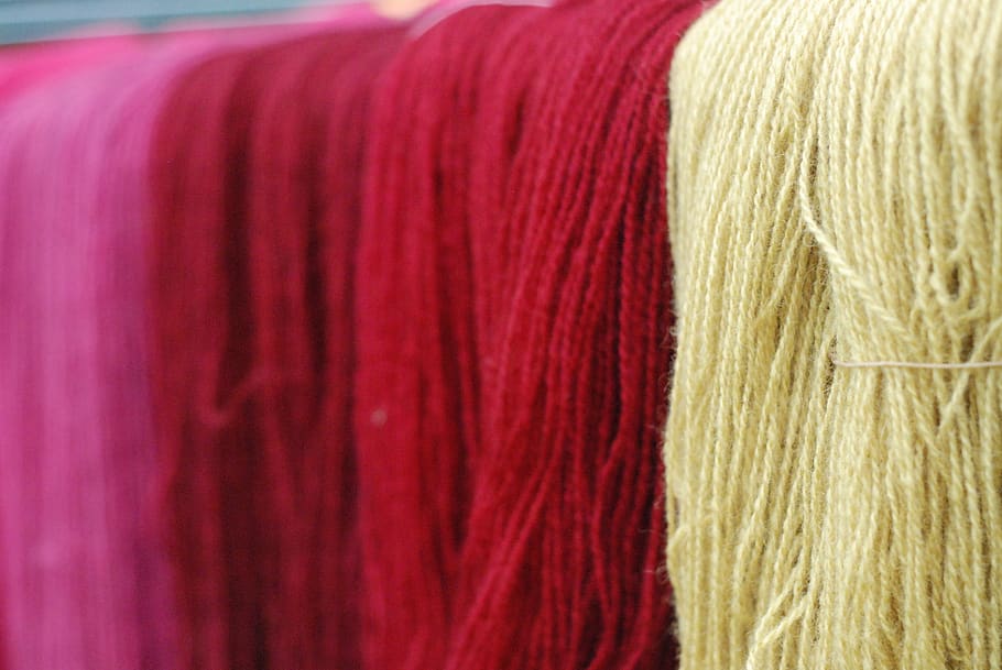 textile, crafts, yarn, knitting, needlework, colorful, wool HD wallpaper