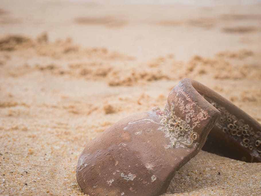 vessel, destroyed, beach, forward, nature, water, holiday, sea HD wallpaper