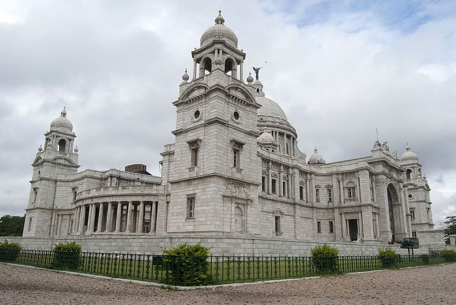 Victoria Memorial in Kolkata, India, architecture, building, calcutta