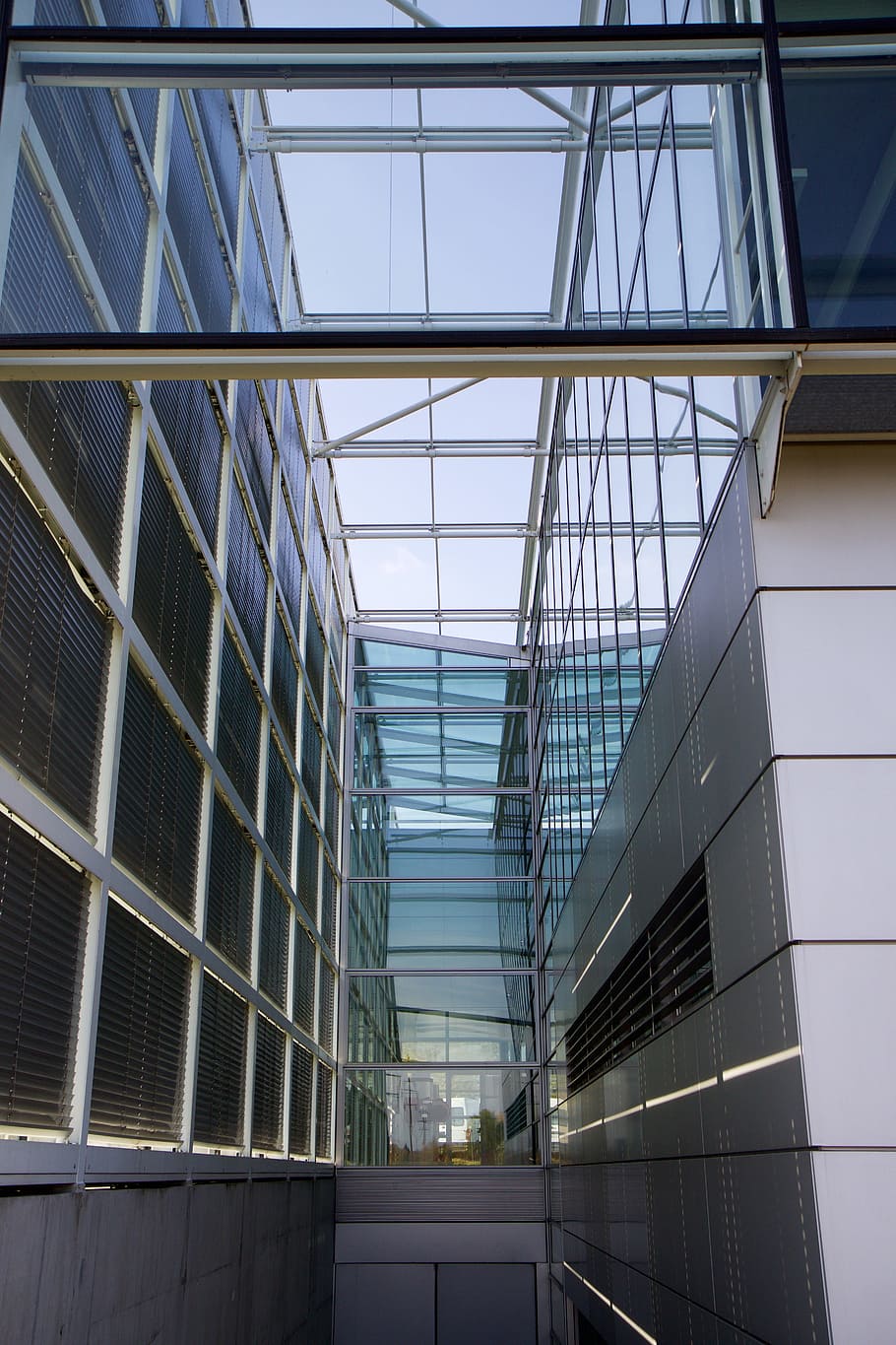 architecture, building, construction, metal construction, glass - material HD wallpaper