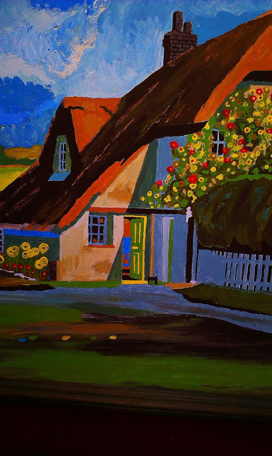 Image, People, Nature, house, village, architecture, rural Scene HD wallpaper