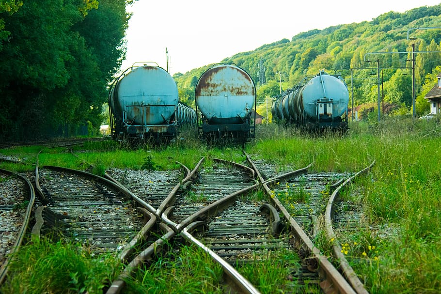 train, train station, lines, rail transportation, mode of transportation HD wallpaper
