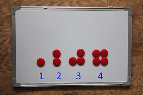 learning, numbers, counting, display, counters, school classroom HD wallpaper