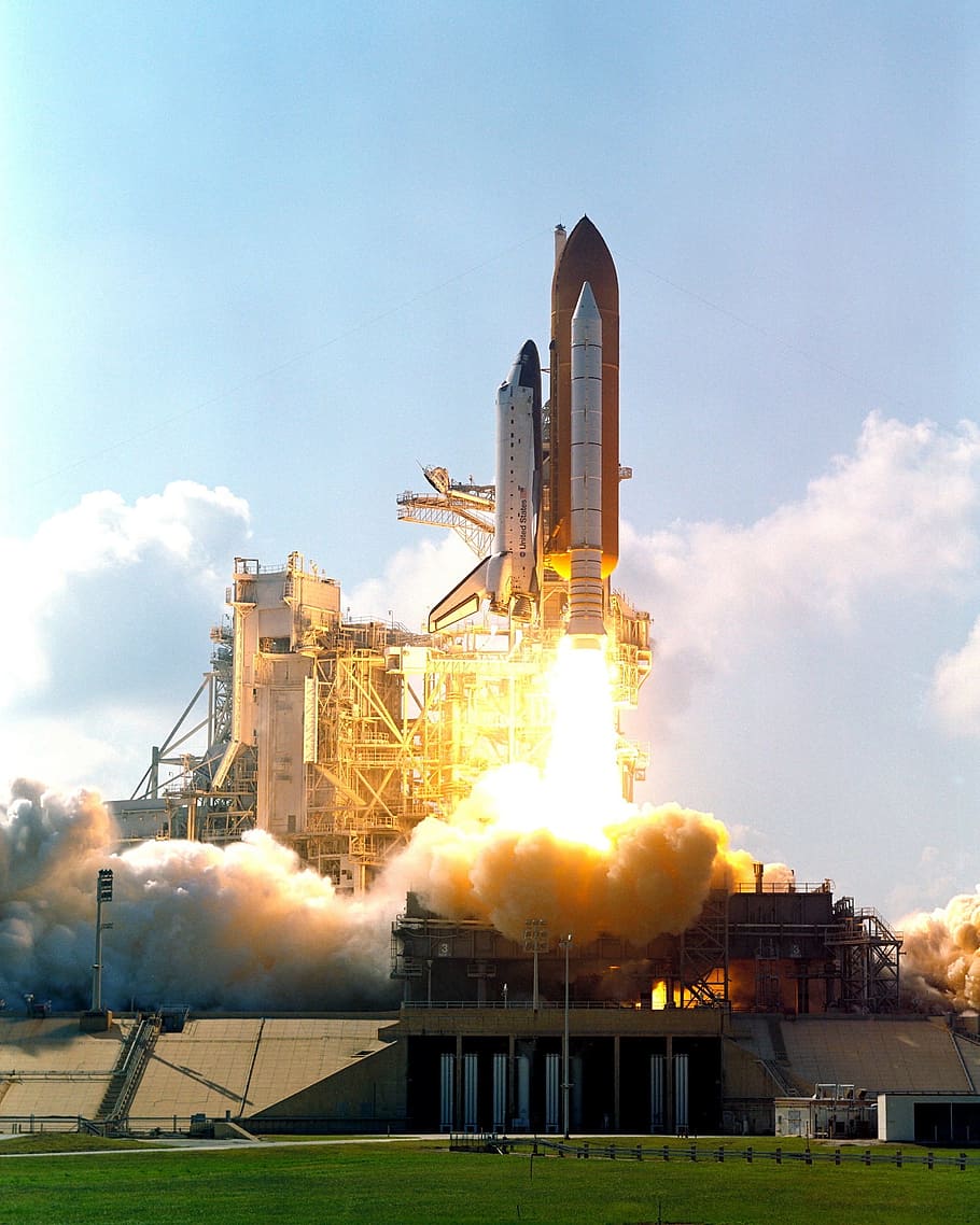 Free download | HD wallpaper: rocket launch, atlantis space shuttle ...