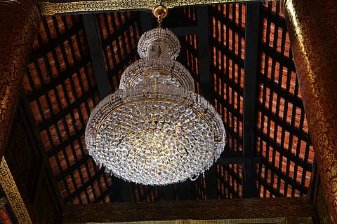chandelier, light, ceiling, design, interior, decoration, lamp HD wallpaper