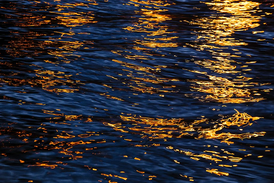 shallow focus of body of water, body of water photo, ripple, reflection HD wallpaper