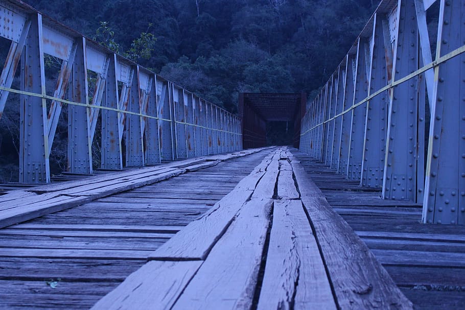 bridge, rio, nature, landscape, eventide, architecture, built structure HD wallpaper