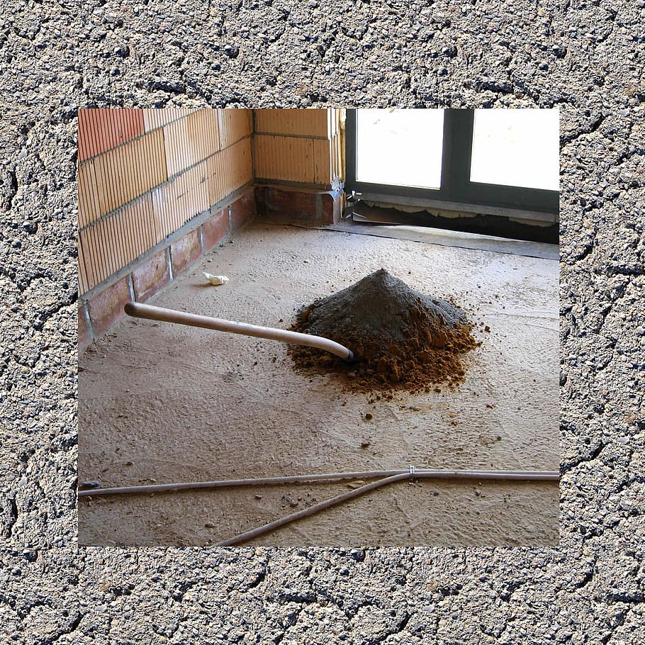 concrete, cement, site, floor, blade, mix, food bar, ground HD wallpaper
