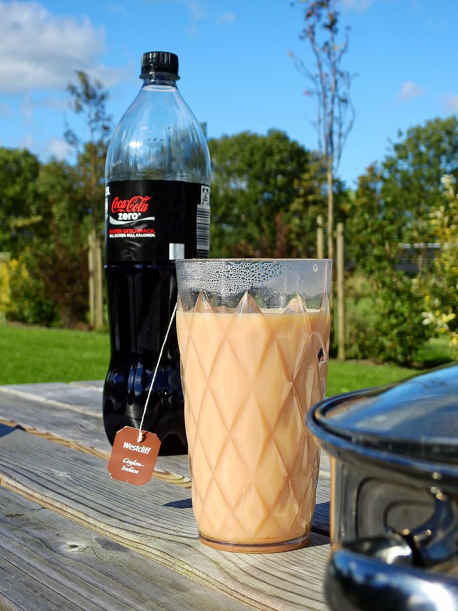 table, garden, eat, drink, dine, cola, coka cola, zero, tee HD wallpaper