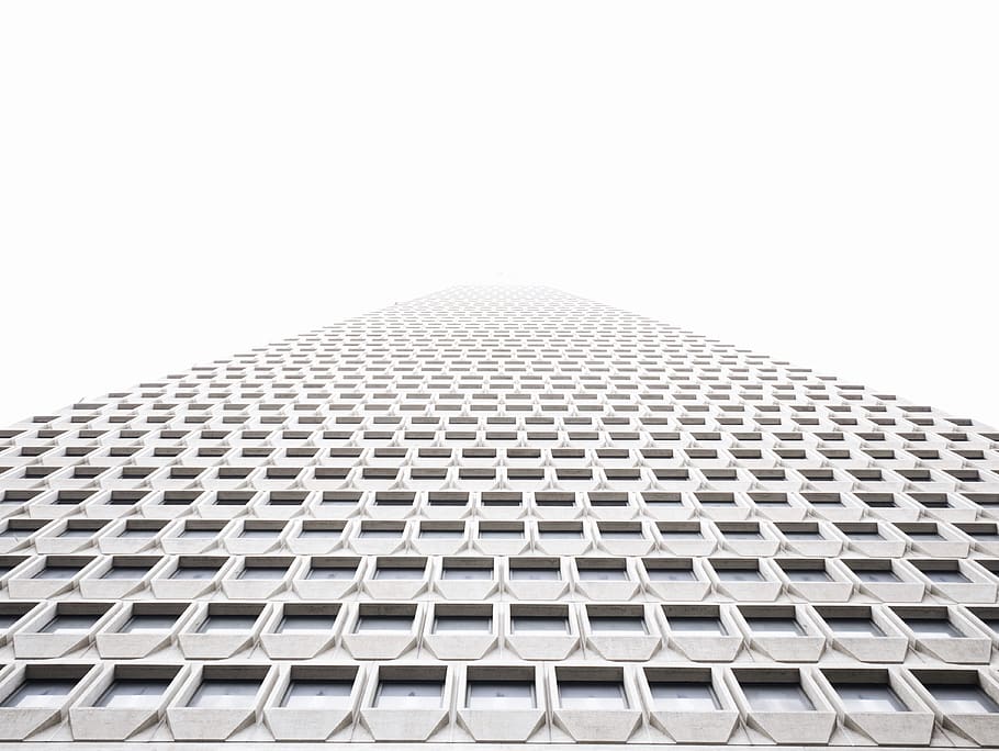 architecture, building, low angle shot, perspective, white HD wallpaper