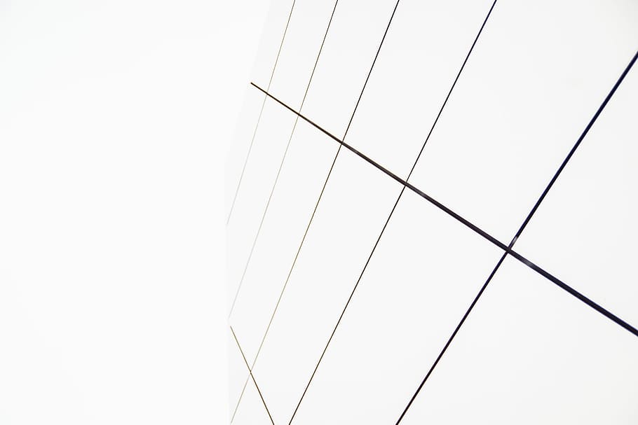 rectangular white panel 3D wallpaper, untitled, architecture, HD wallpaper