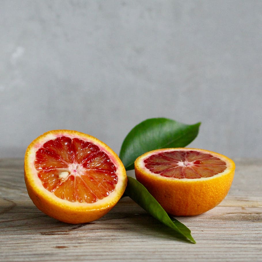 sliced orange fruit, blood orange, citrus, tropical, food, healthy, HD wallpaper