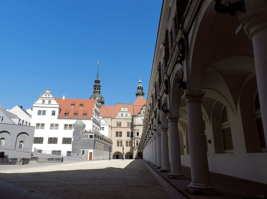 Dresden, Castle, Stallhof, architecture, architecture And Buildings HD wallpaper