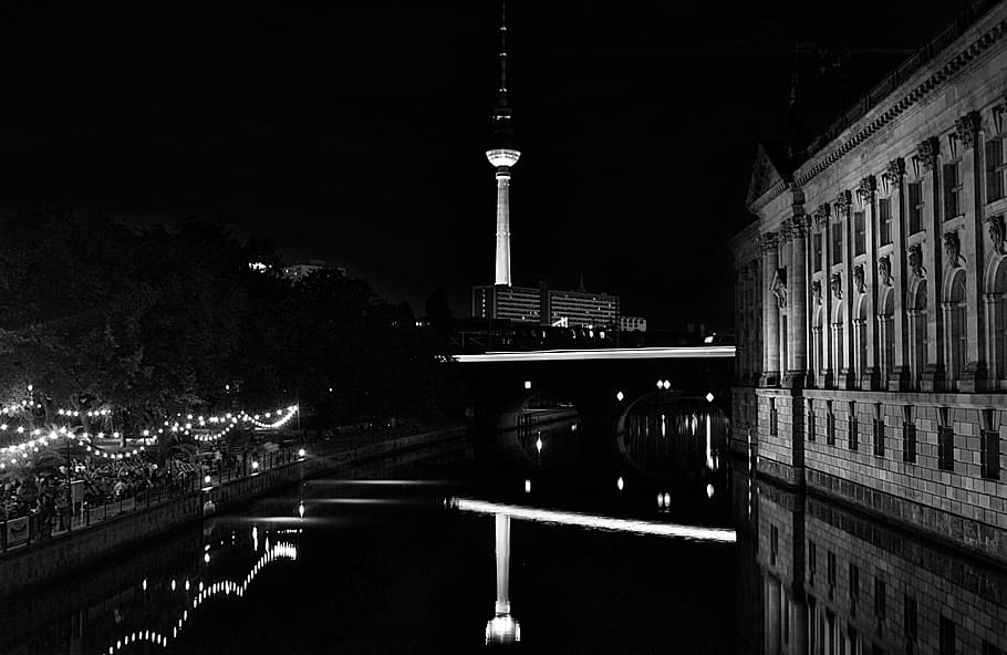 berlin, alexanderplatz, tv tower, capital, germany, places of interest, HD wallpaper