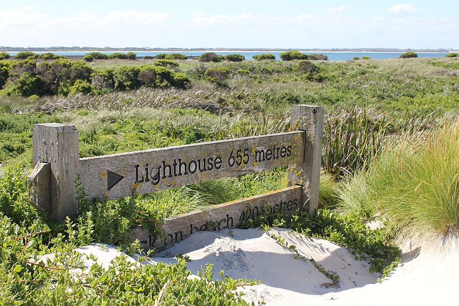 Lighthouse, Sign, Beach, Sand, Coast, symbol, nautical, navigation HD wallpaper