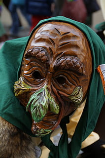 face, head, figure, fool, haestraeger, carnival, fools jump HD wallpaper