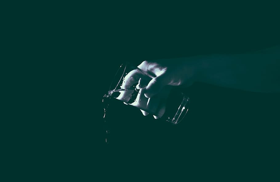 untitled, water, poured, clear, glass, cup, still, items, things HD wallpaper