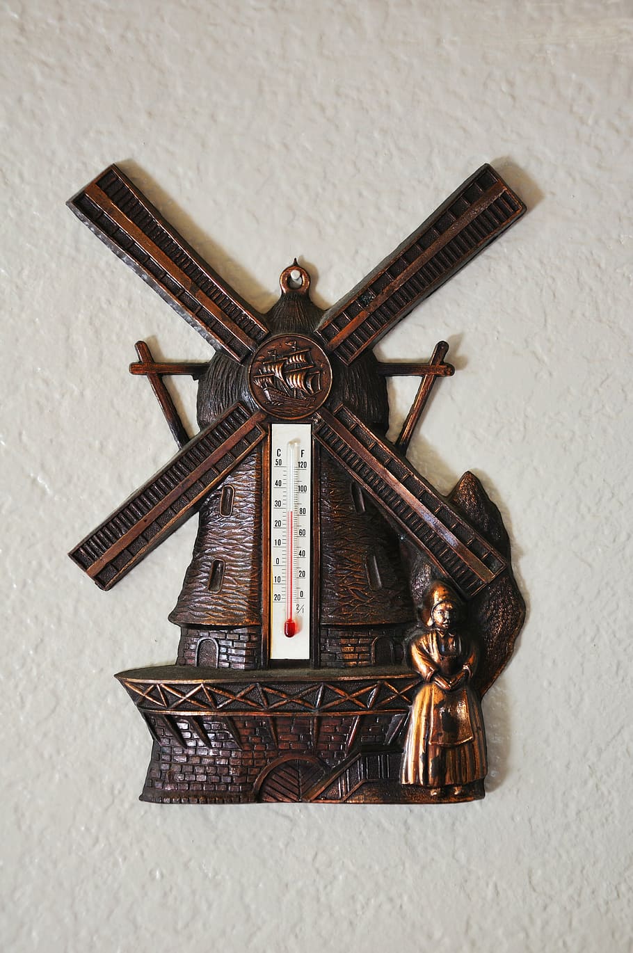 thermometer, temperature, weather, windmill, christianity, religion HD wallpaper