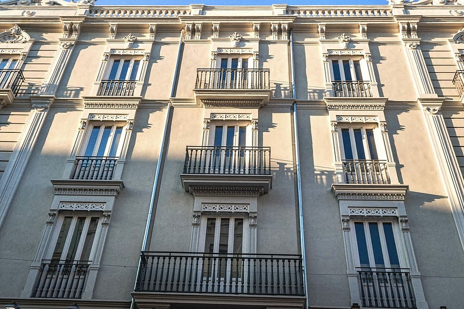 Valencia, Front, Windows, builiding, architecture, building exterior HD wallpaper