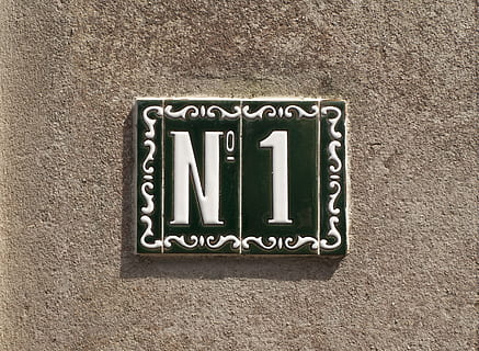 house number plate, First, Number, One, Digit, 1, architecture HD wallpaper