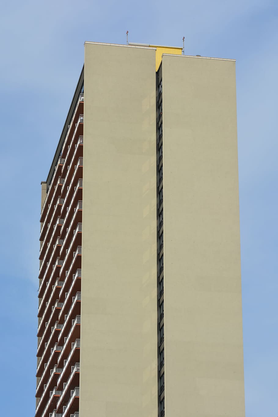 building, architecture, facade, apartment block, oostende, built structure HD wallpaper
