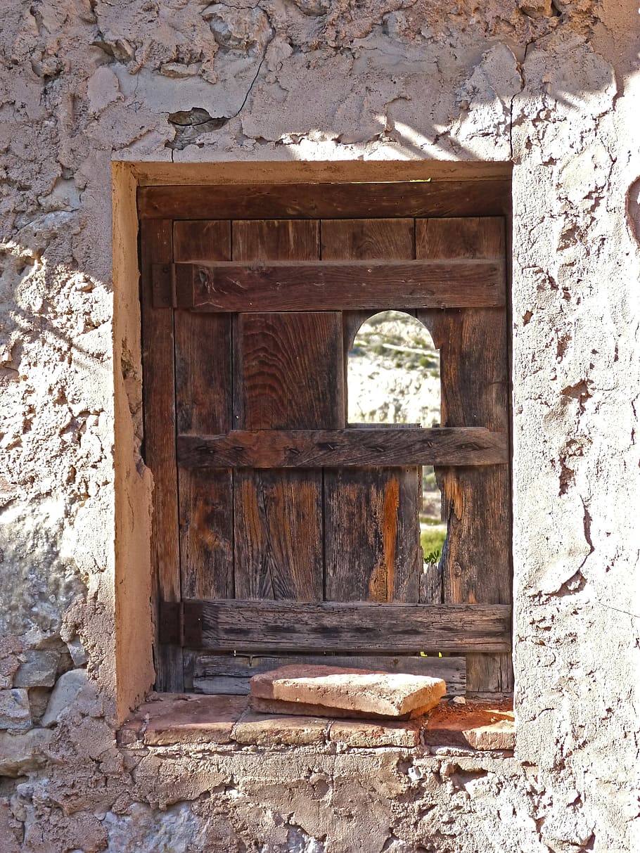 Window, Abandoned, Ruin, Bleak, door, house, entrance, doorway HD wallpaper