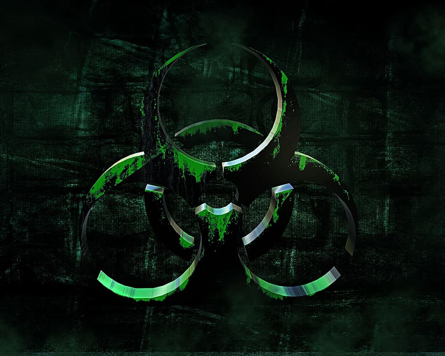 background, biohazard, risk, biological, toxic, symbol, warning, HD wallpaper