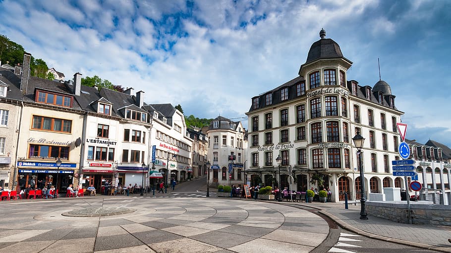 Bouillon, Ardennes, Belgium, River, City, romantic, wallonie HD wallpaper