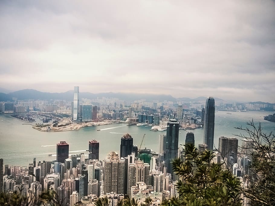 architecture, buildings, infrastructure, sky, cloud, city, tower HD wallpaper