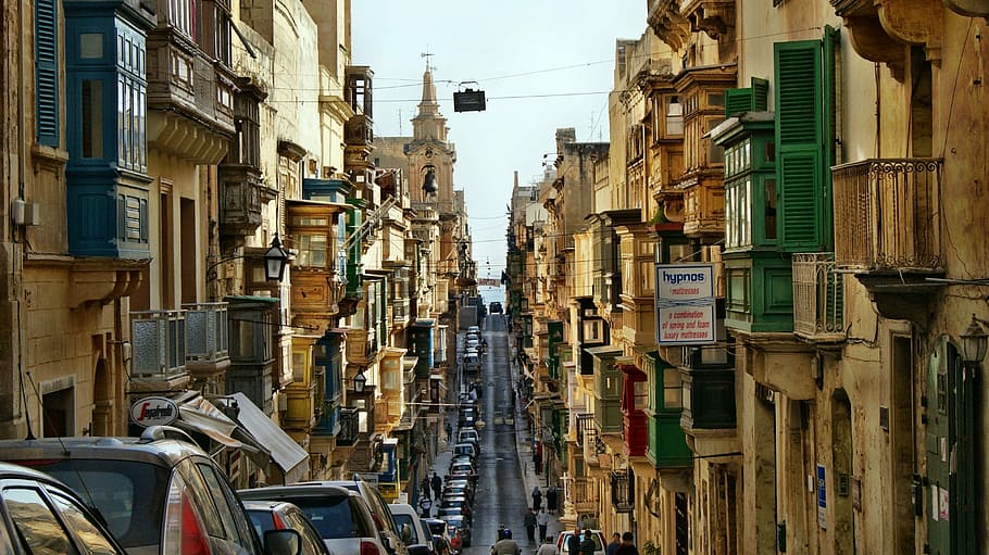 Malta, Valletta, 2012, lane, architecture, built structure HD wallpaper