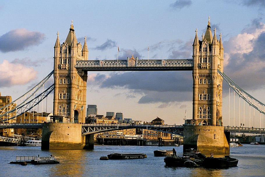 tower bridge, thames, river, historic, landmark, architecture HD wallpaper