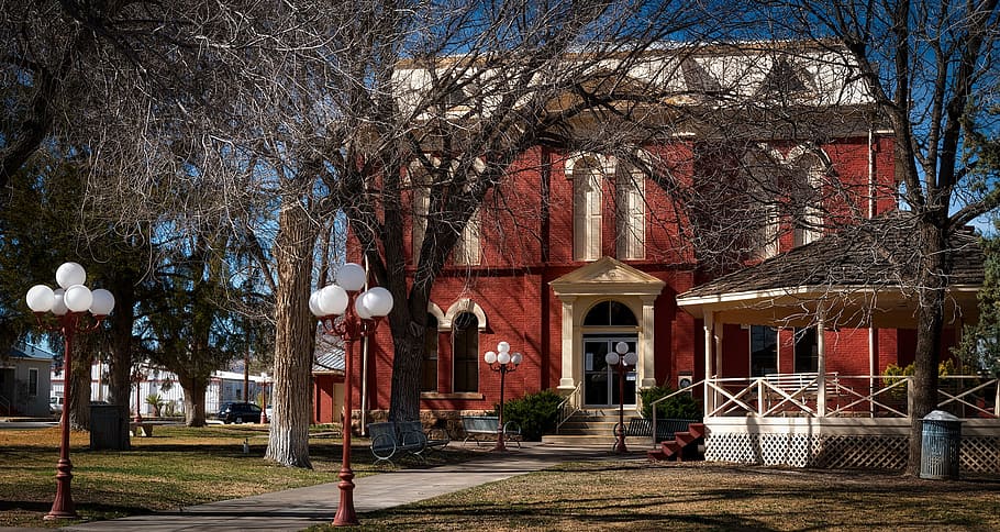 brewster county, courthouse, building, structure, architecture