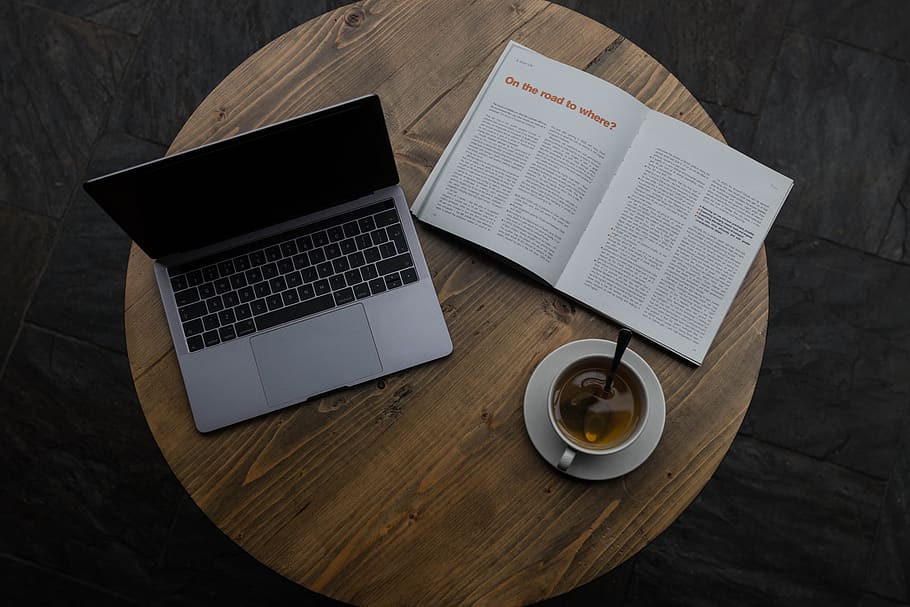 table, coffee, notebook, wireless technology, computer, communication HD wallpaper