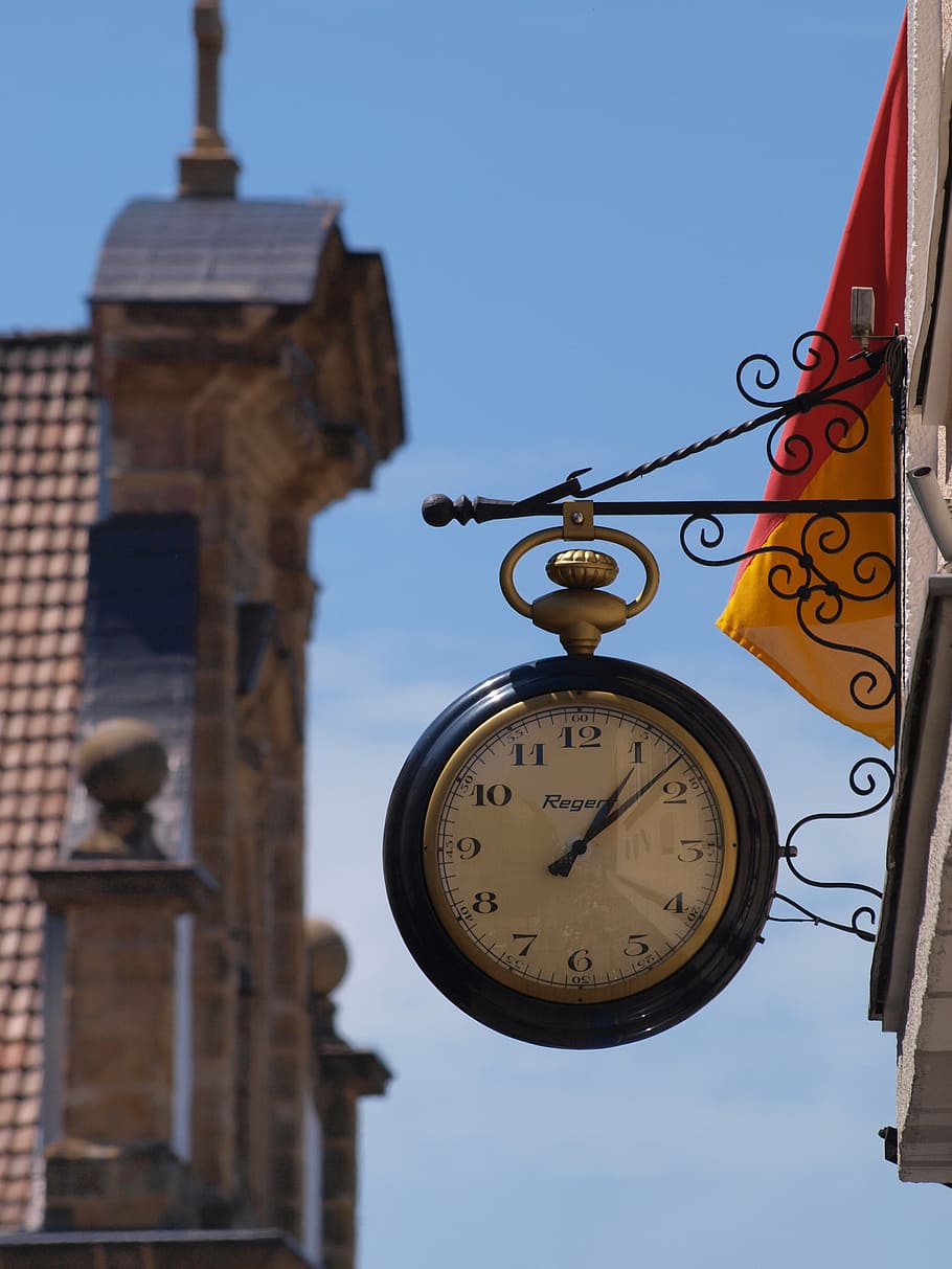 clock, church, time, architecture, clock face, building, time of HD wallpaper