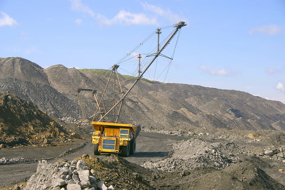 Dumper, Coal Mining, gigantic proportions, belaz, car, work, HD wallpaper