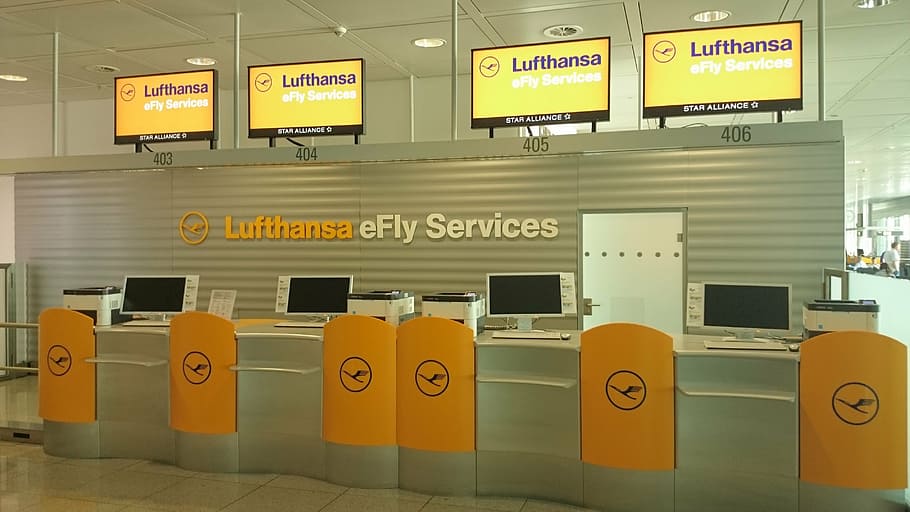 lufthansa, transfer, switch, architecture, airport, international HD wallpaper