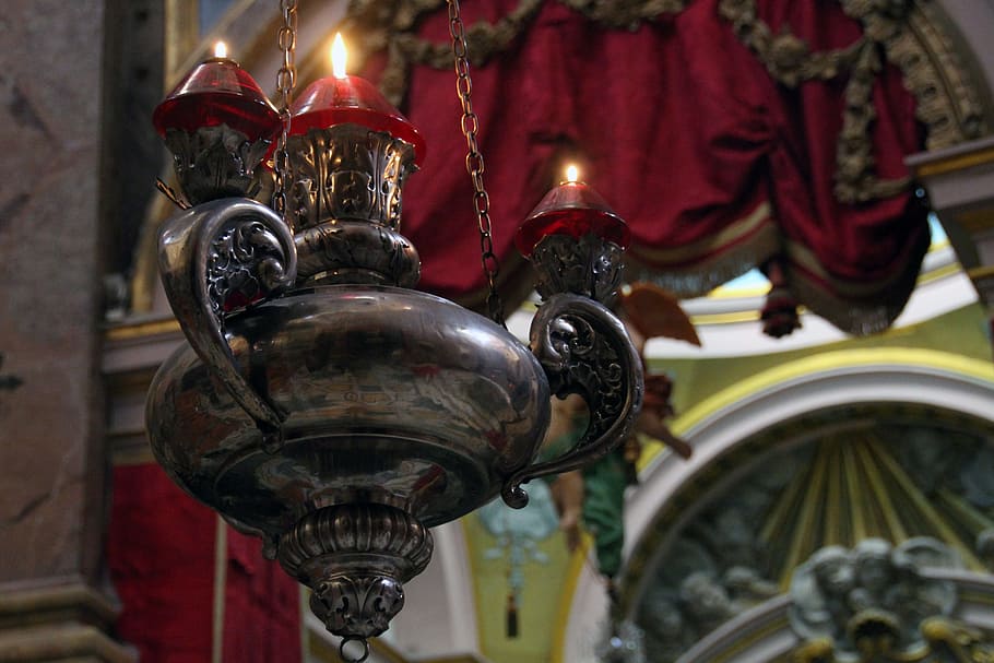 lamp, religion, decoration, traditional, art, culture, temple HD wallpaper