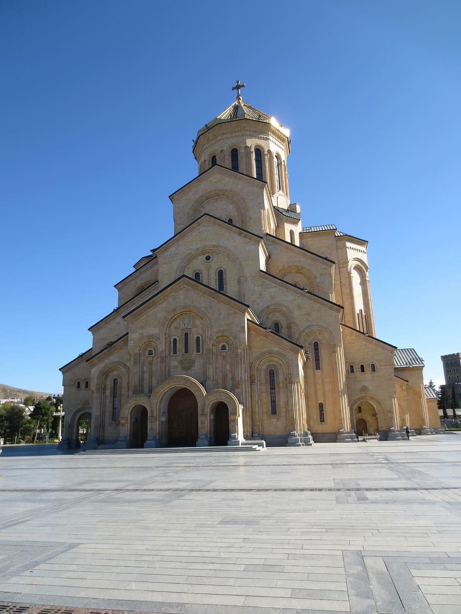 tbilisi, sameba, sameba cathederal, orthodox, georgia, church HD wallpaper