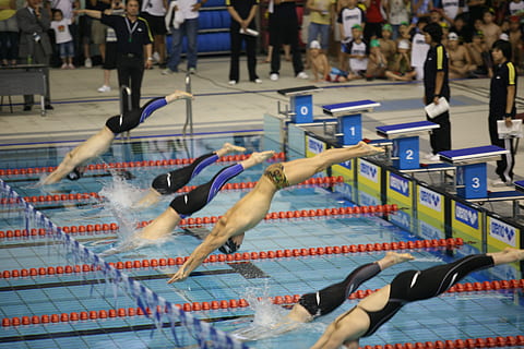 Swimming, Pool, Swimmer, Game, Exercise, water, tournament HD wallpaper