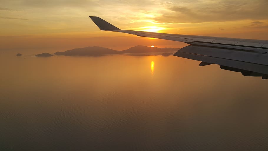 plane, the expanse, airplane, sky, cloud, fly, travel, silhouette HD wallpaper
