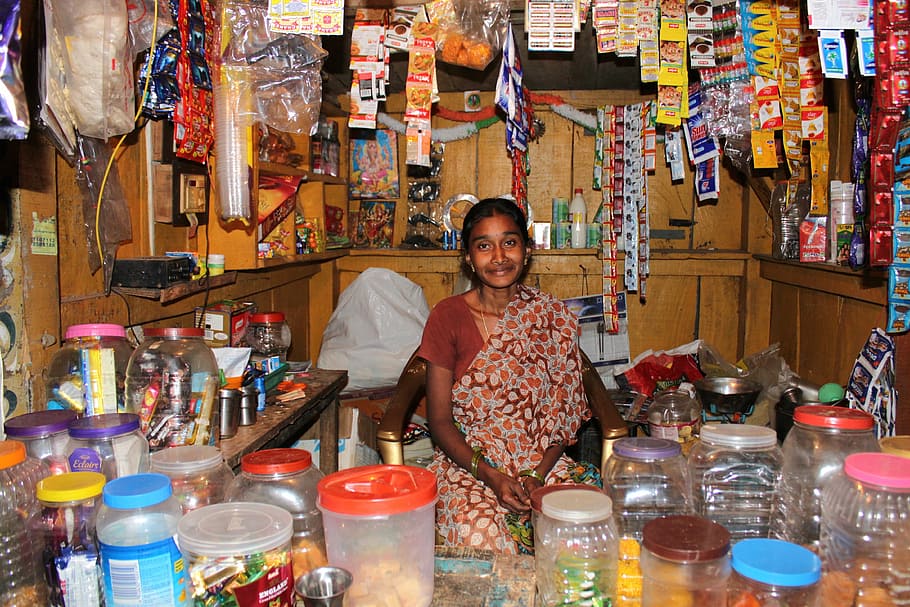 india, vendor, shop, market, street, stall, business, sell, HD wallpaper