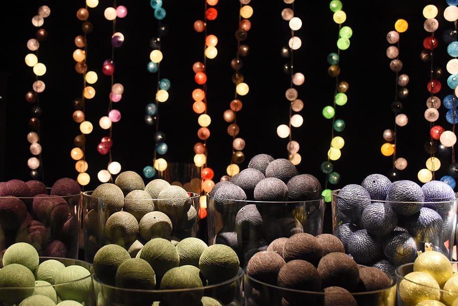 Decoration, Light, Colors, Lights, Orb, lighting, atmosphere HD wallpaper
