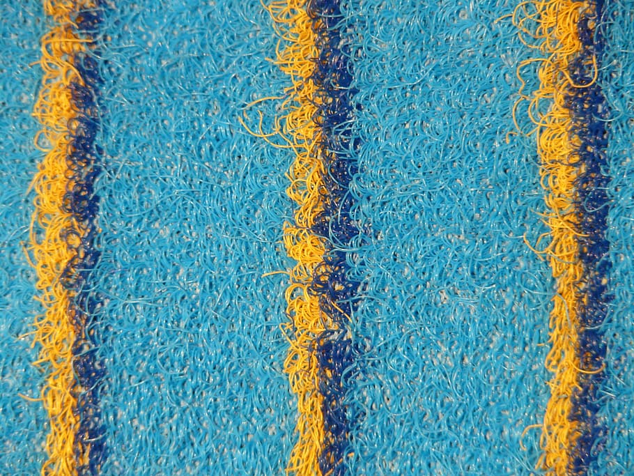 fiber, pattern, blue, tissue, fabric, close, macro, full frame HD wallpaper