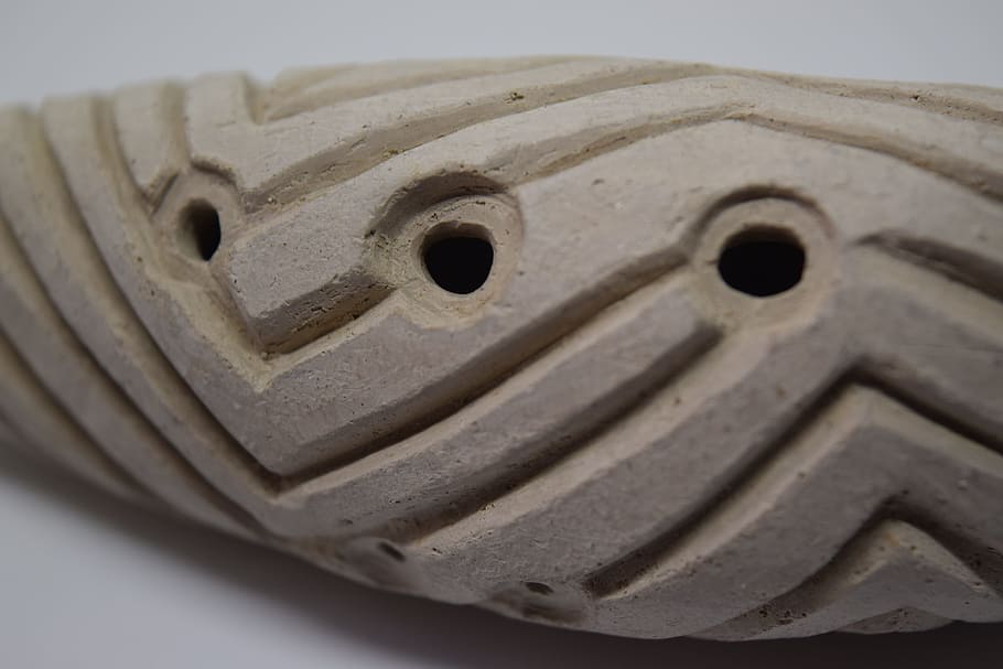 ocarina, ceramic, art, close-up, hole, no people, metal, studio shot HD wallpaper