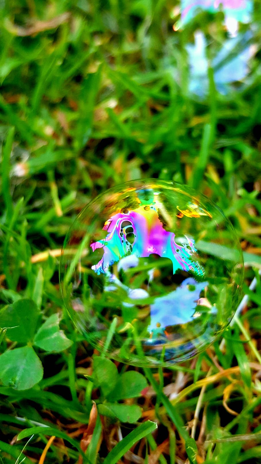 bubble, colour, grass, water, baby, child, smile, laughing HD wallpaper