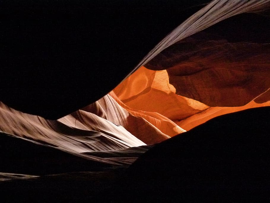 upper, antelope, slot, canyon, page, arizona, usa, desert, erosion, HD wallpaper