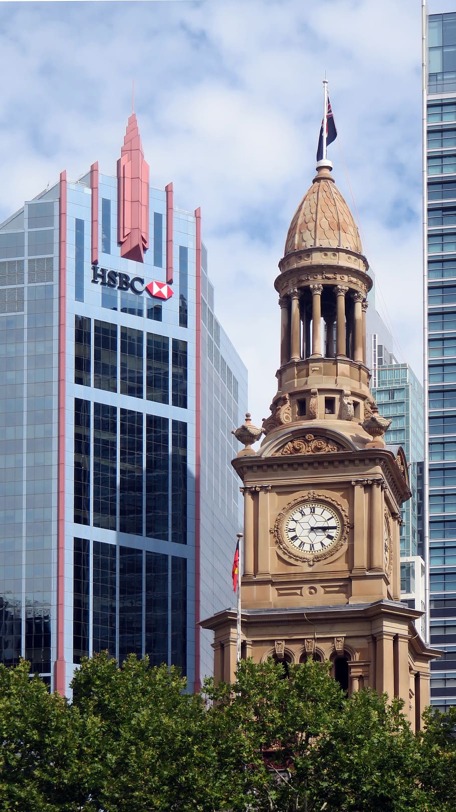 sydney, australia, cbd, hsbc, building, tall, skyscraper, architecture